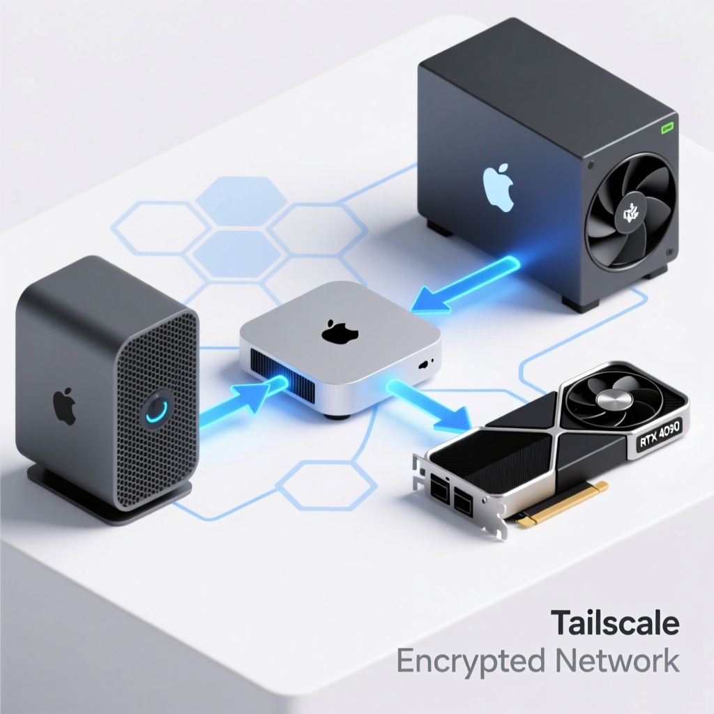 本地 AI 工厂架构图