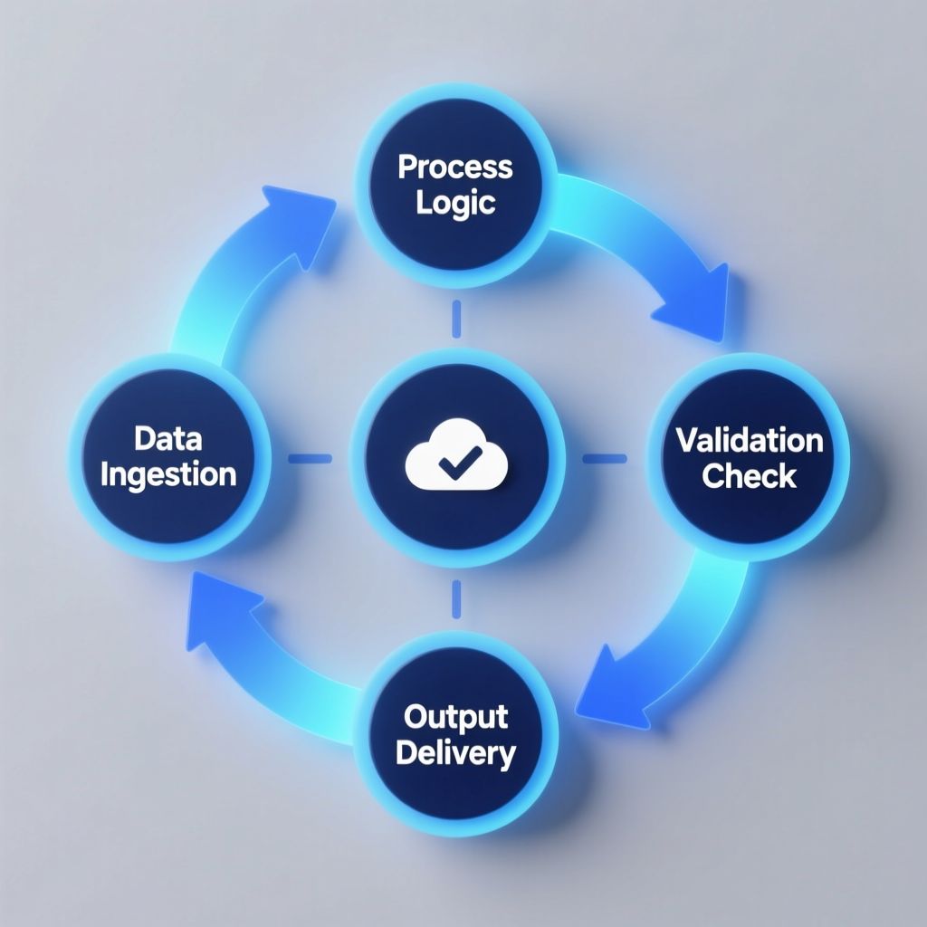 自动化工作流概念图